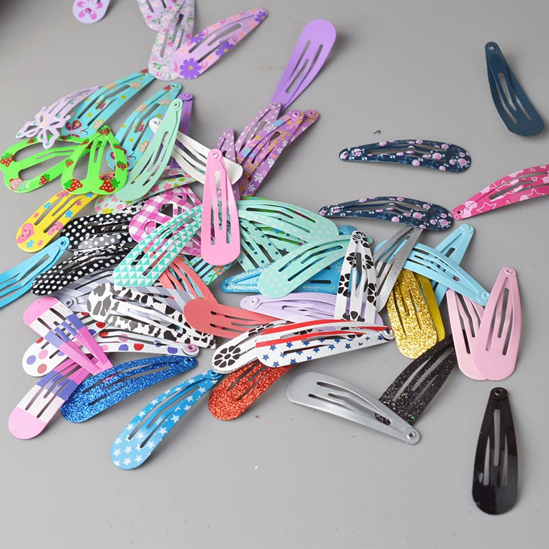 colorful hair clips