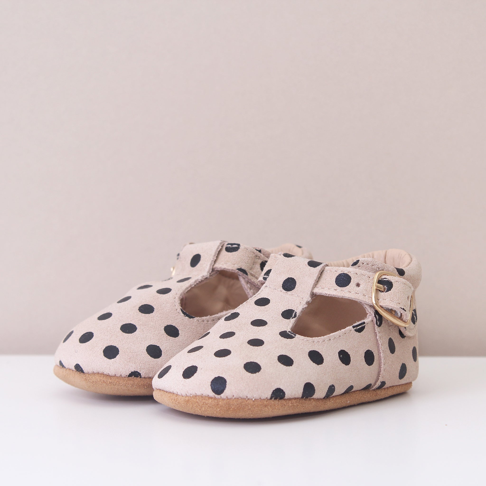 Polka Dot, suede, mary janes 
