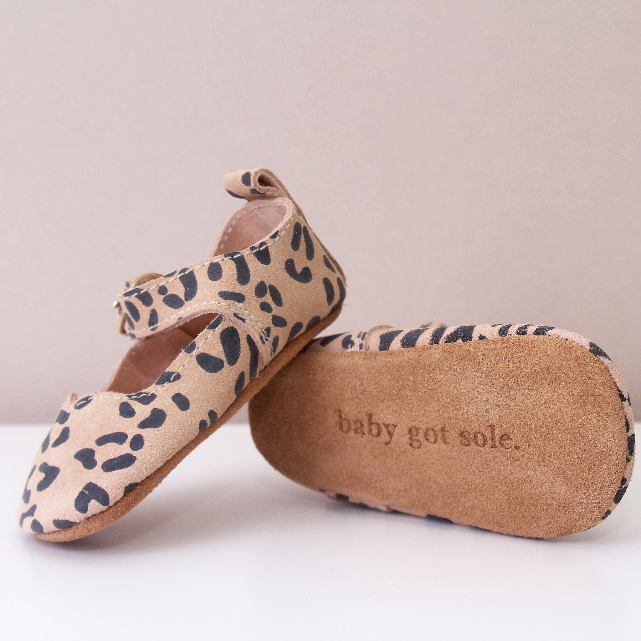 leopard print dolly shoes