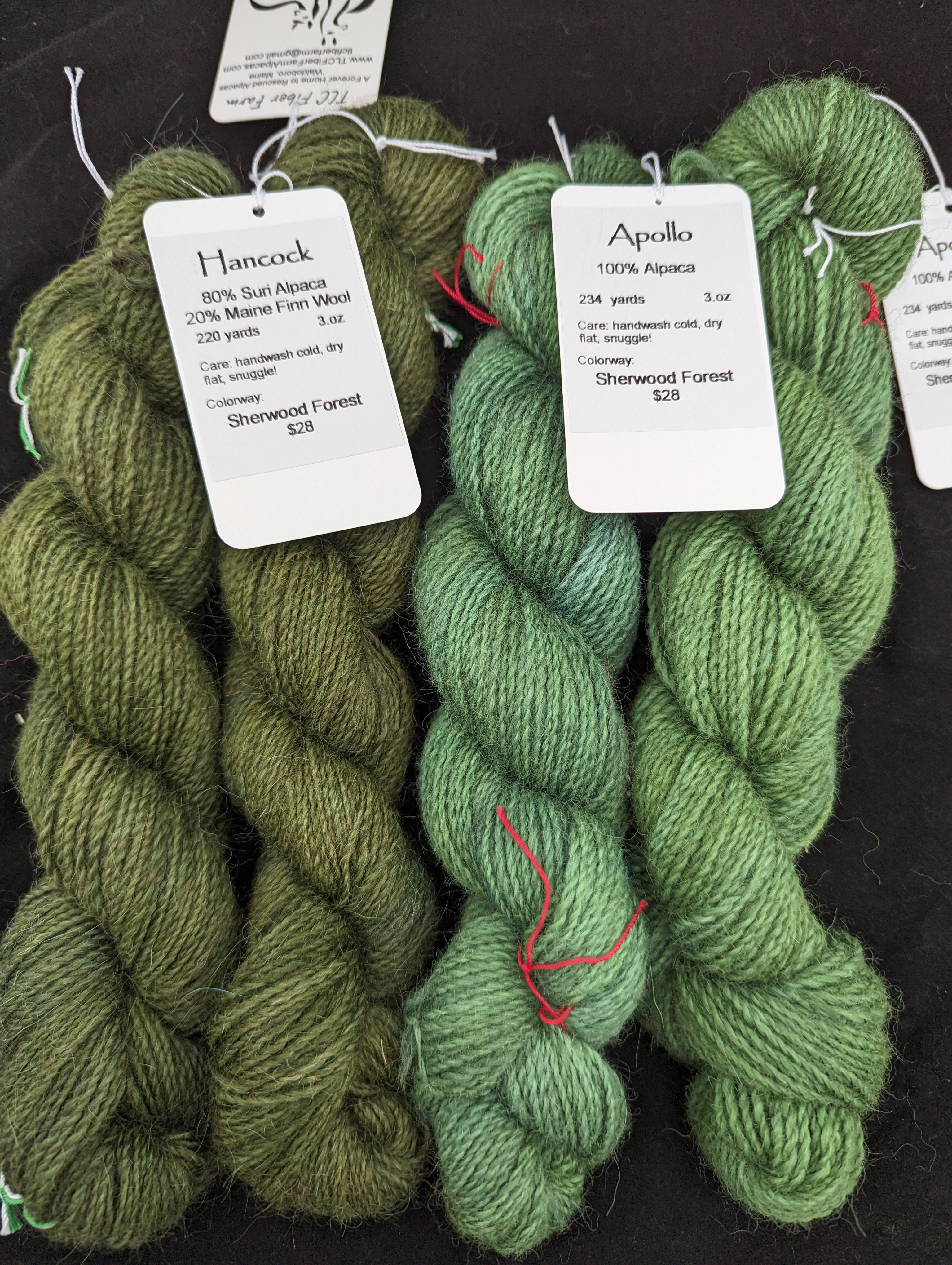 Sherwood Forest Alpaca Yarn
