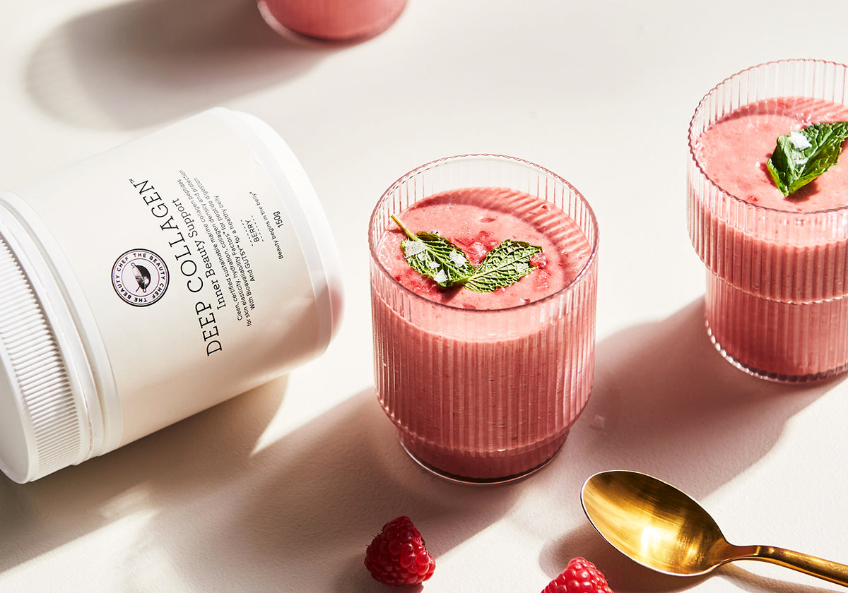 Avocado, Mint & Berry Collagen Smoothie – Skintopia