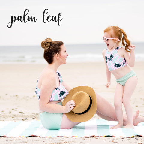 Mother Daughter matching UV Swimwear.  Perfect mommy and me swimwear by SwimZip