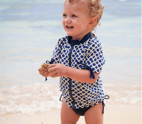 Toddler Rash Guard Swimwear - SwimZip has You Covered! (SPF 50+)