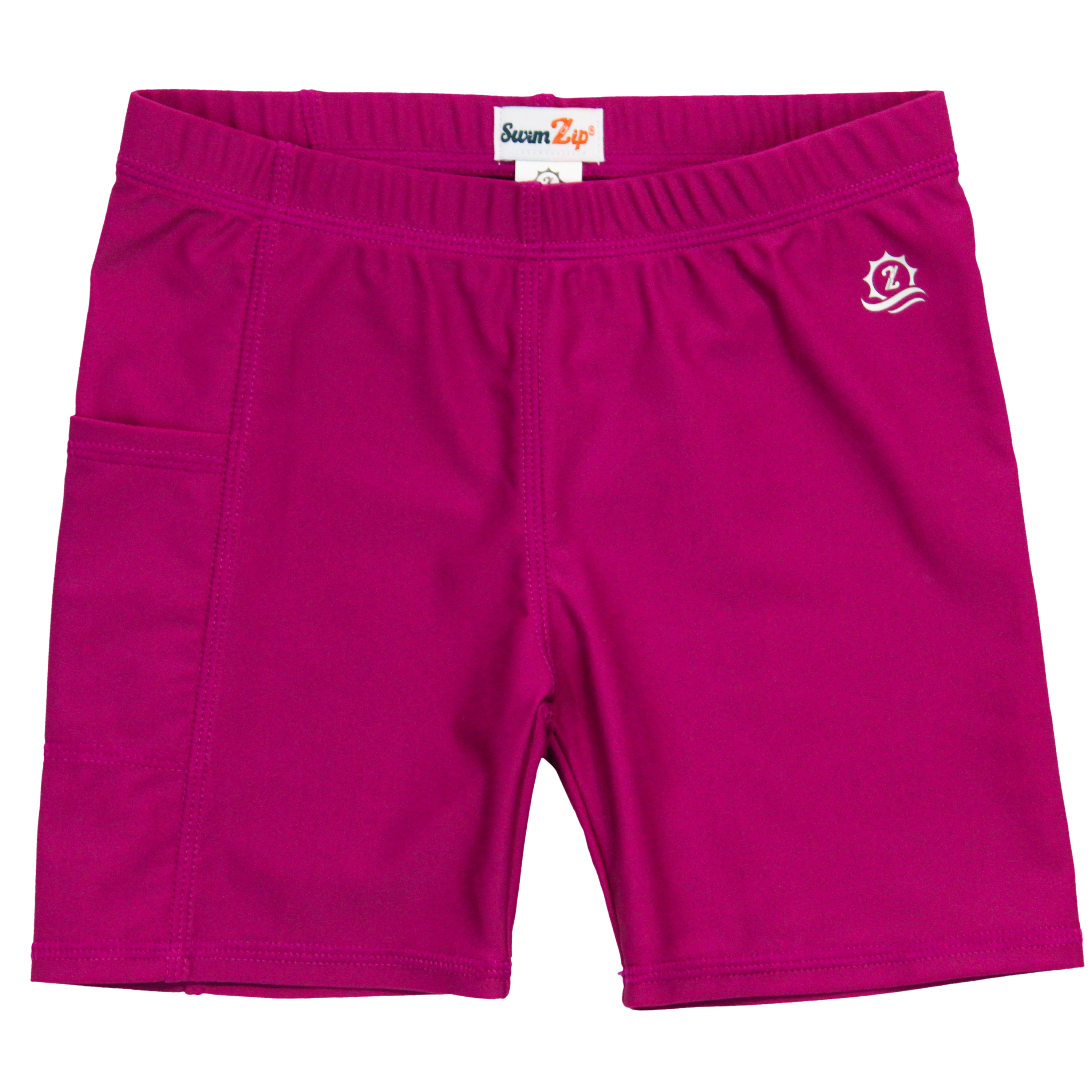 Kids Jammers Swim Shorts | "Fuchsia Festival鈥