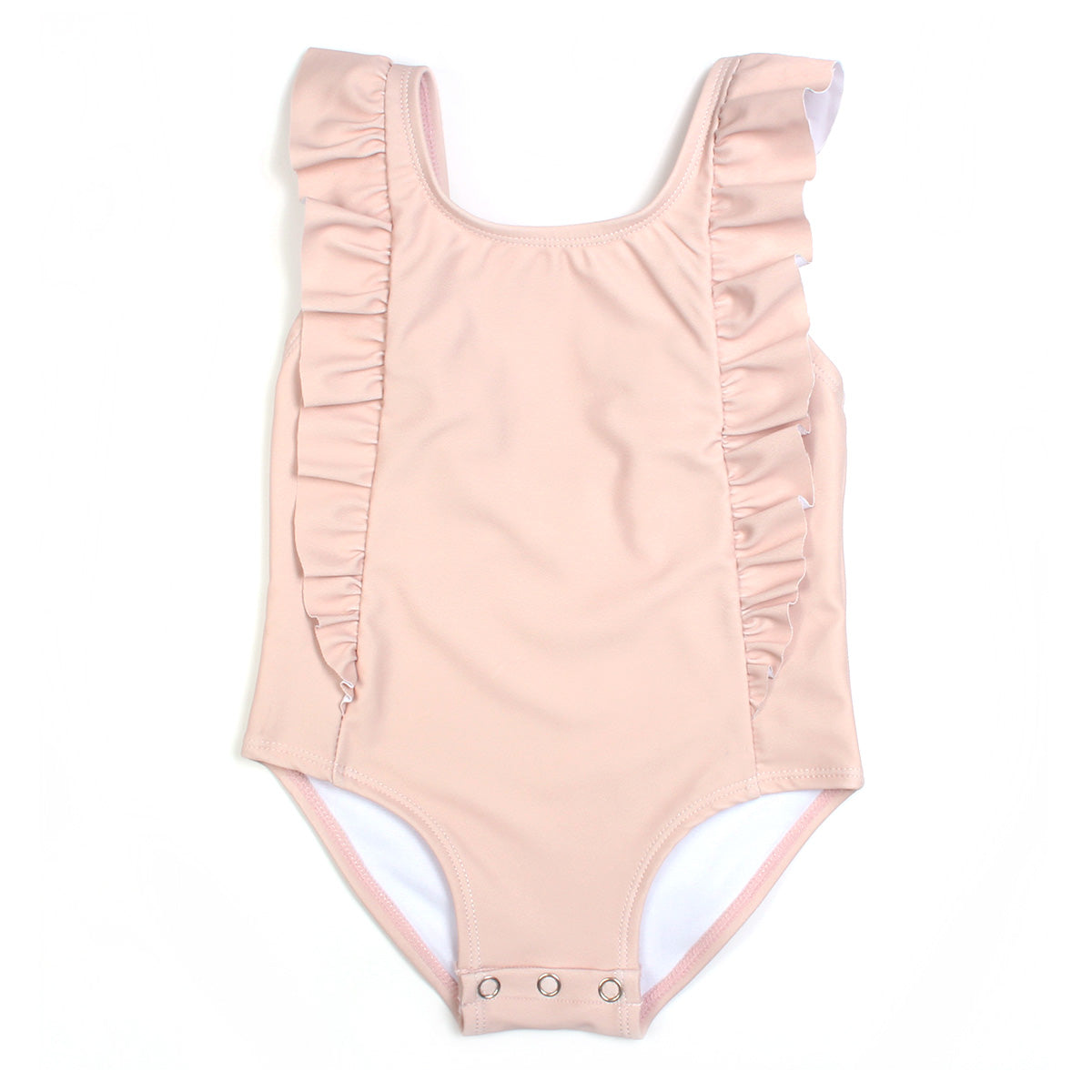 SwimZip Girl's One-Piece Swimsuit UPF 50+ Sun Protection - Peach Whip