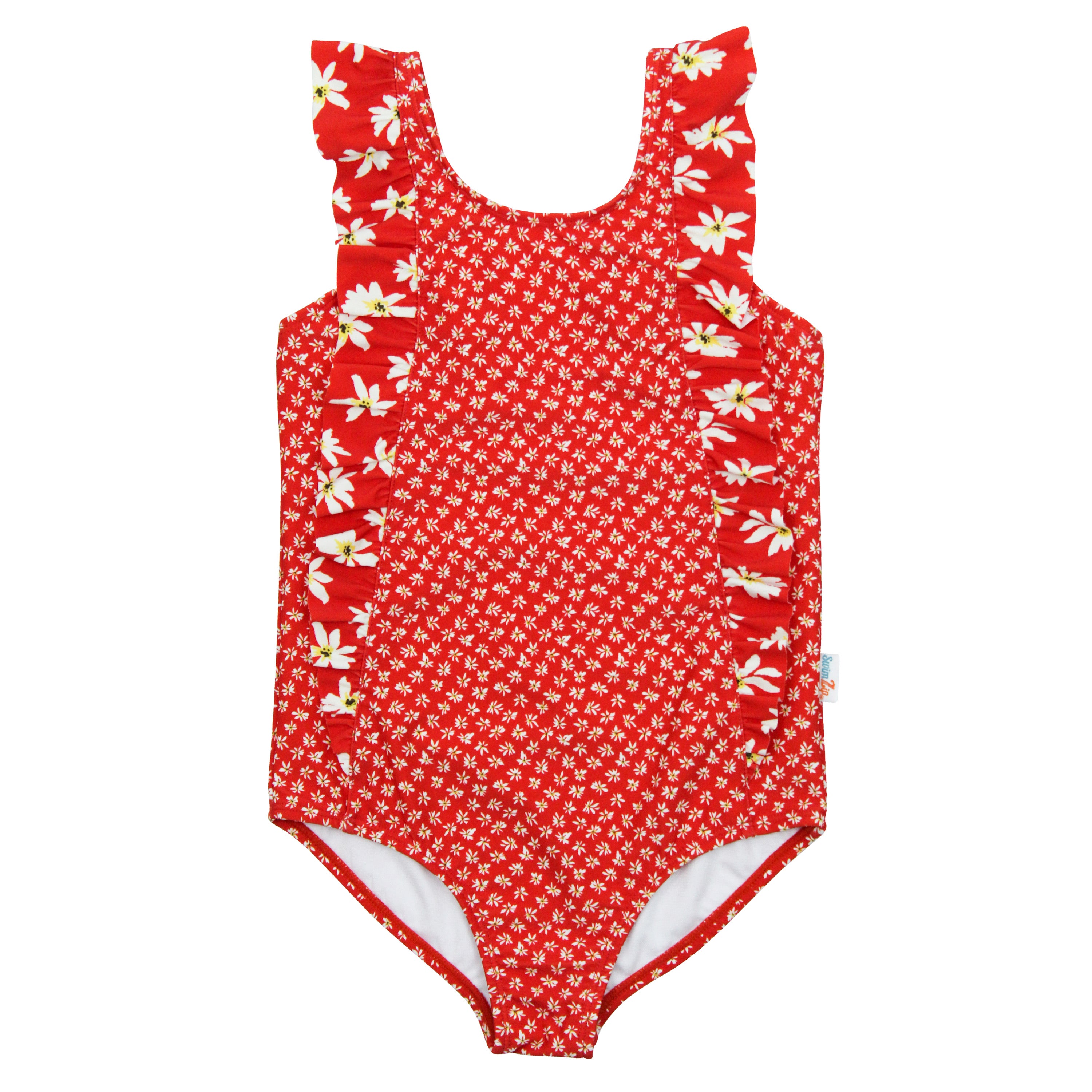 Girls Ruffle One-Piece Swimsuit | 