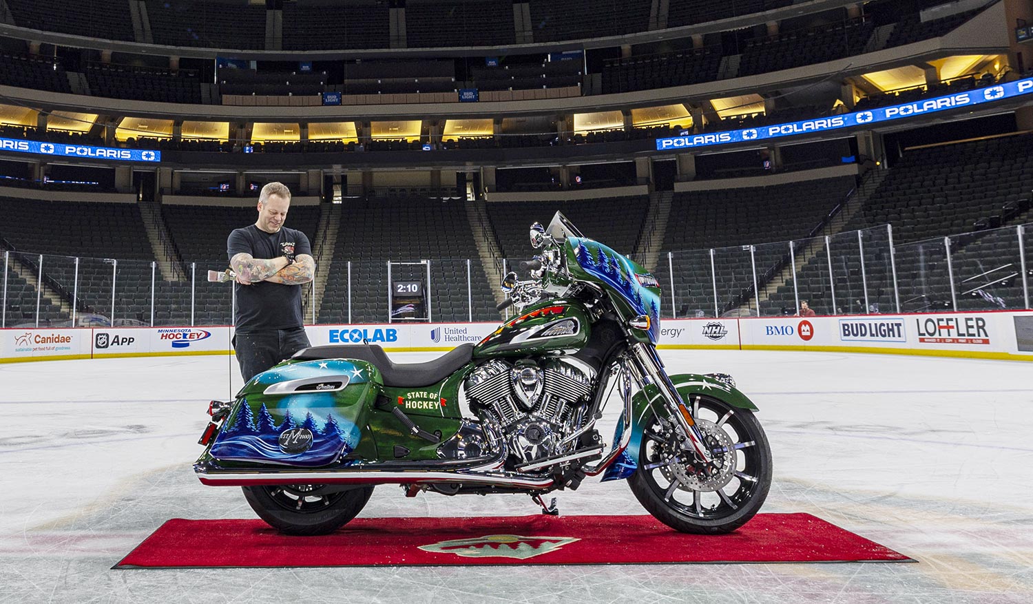 Adam Turman MN Wild Indian Motorcycle