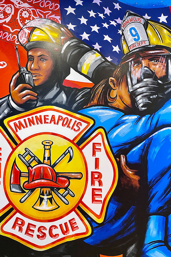 Fire Fighters for Healing - FF4H Mural