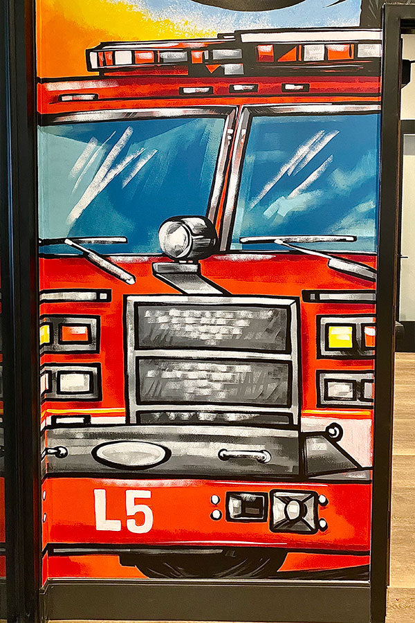 Fire Fighters for Healing - FF4H Mural