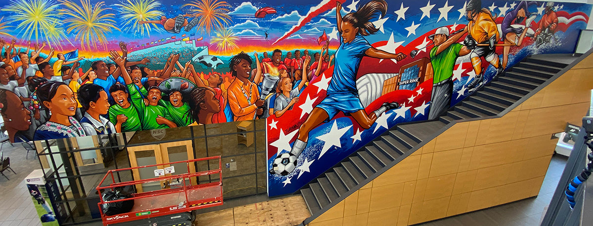 National Sports Center Mural