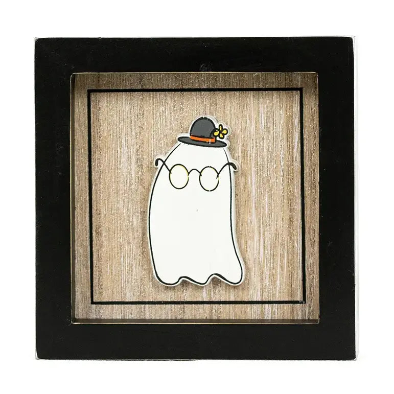 Reversible Ghost Sign 5x5"