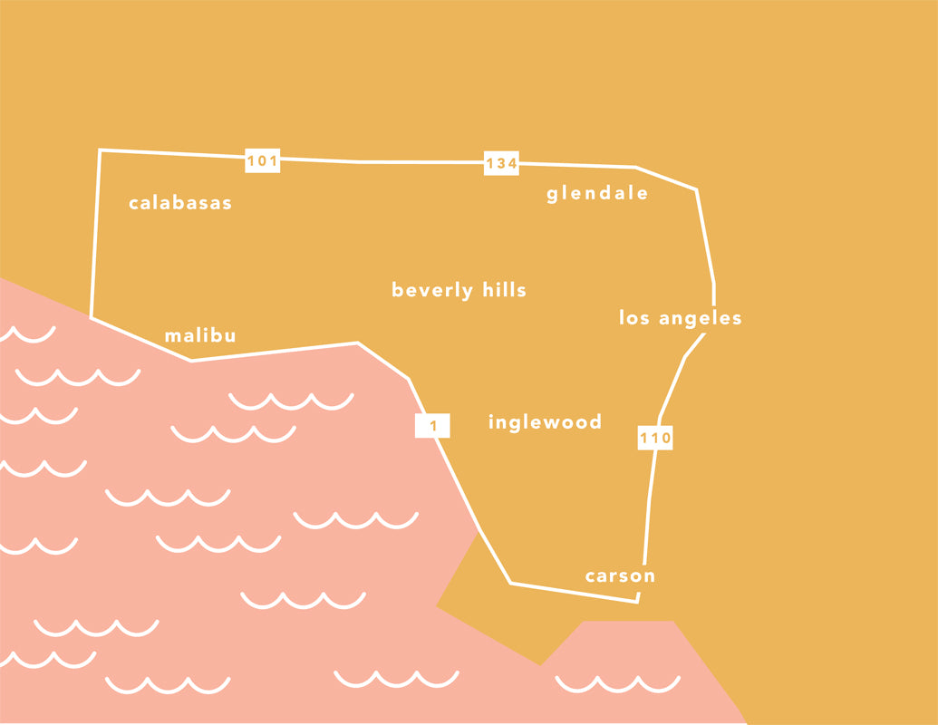 Lady & Larder Delivery Map