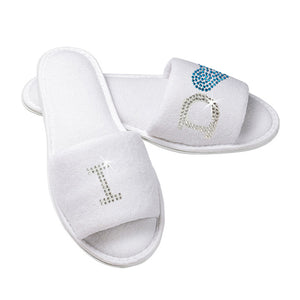 rhinestone slippers