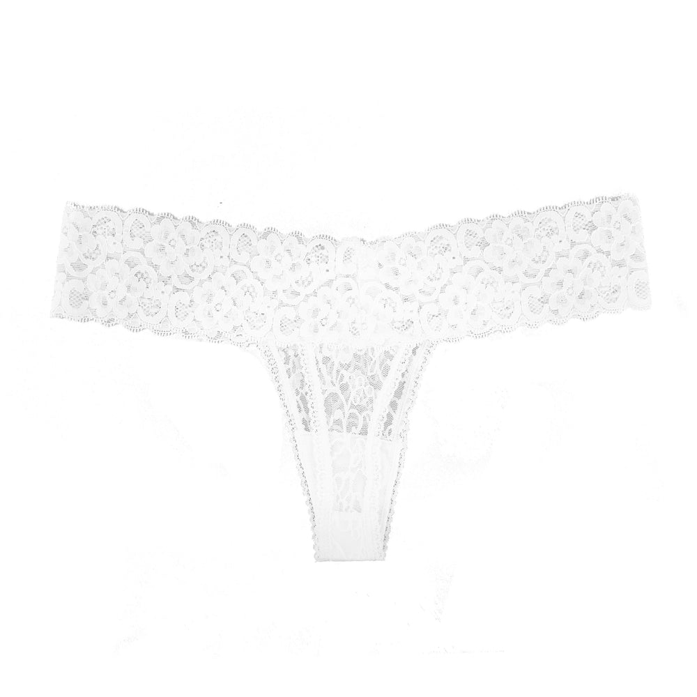 Something Blue Darling Lace Thong Classy Bride 