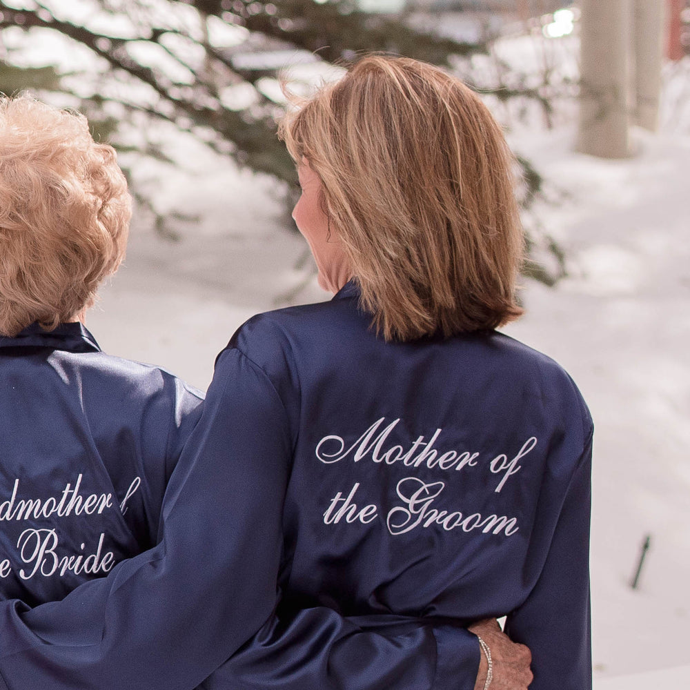 bride and mother of the bride robes