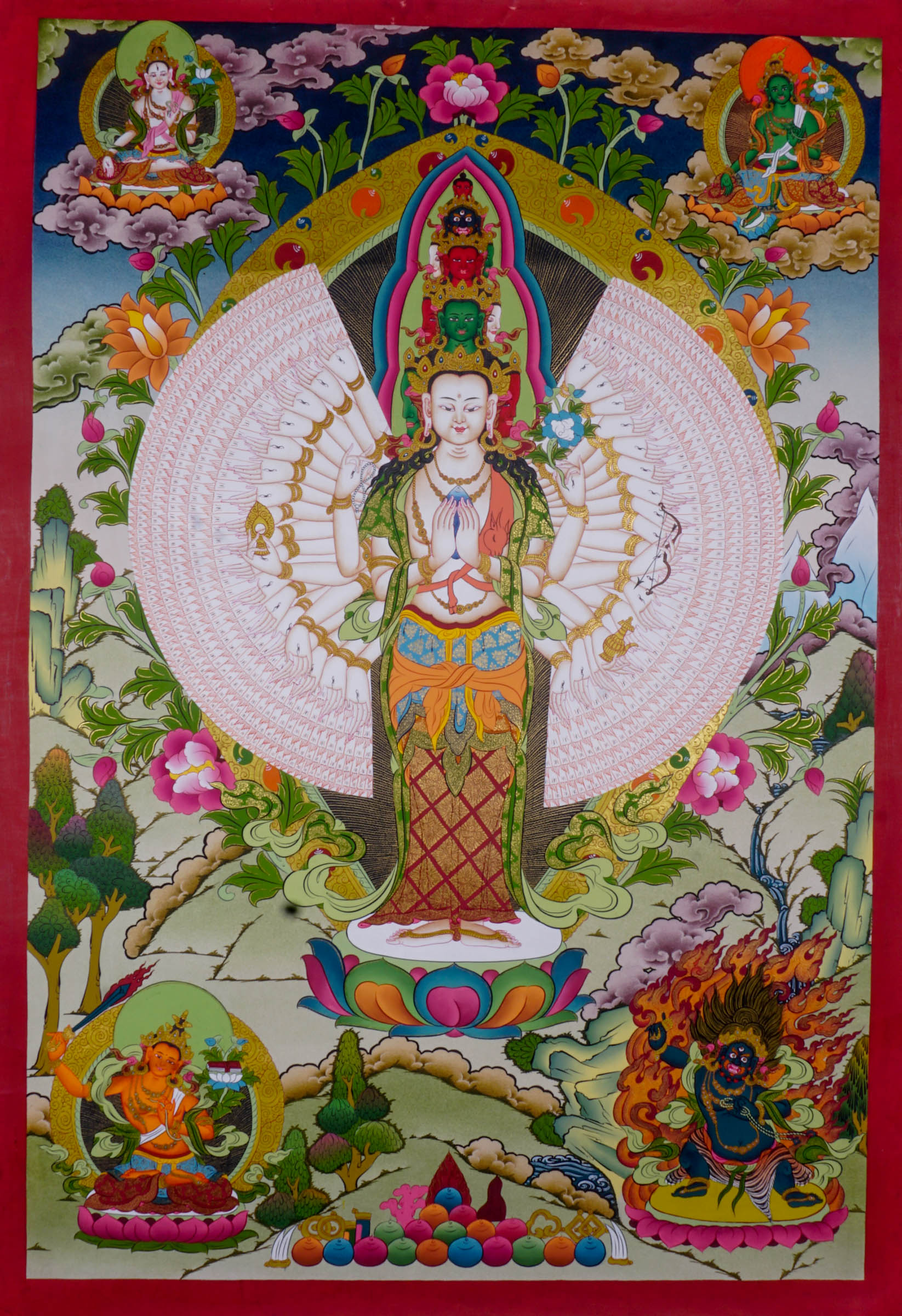 Avalokitesvara Thangka 