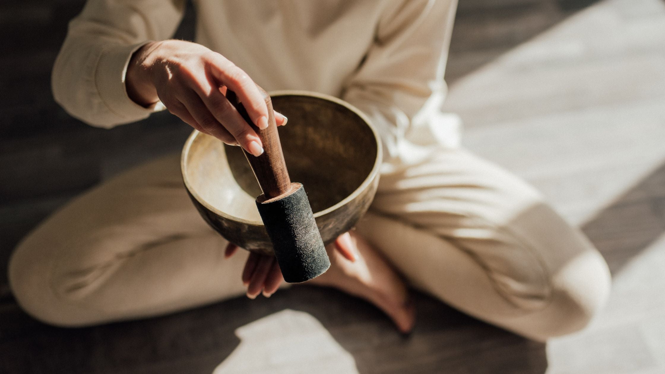 Metal singing bowls provide complex, grounding, easy-to-play, low-sensitivity sounds.