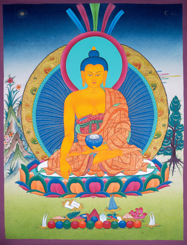 shakyamuni thangka