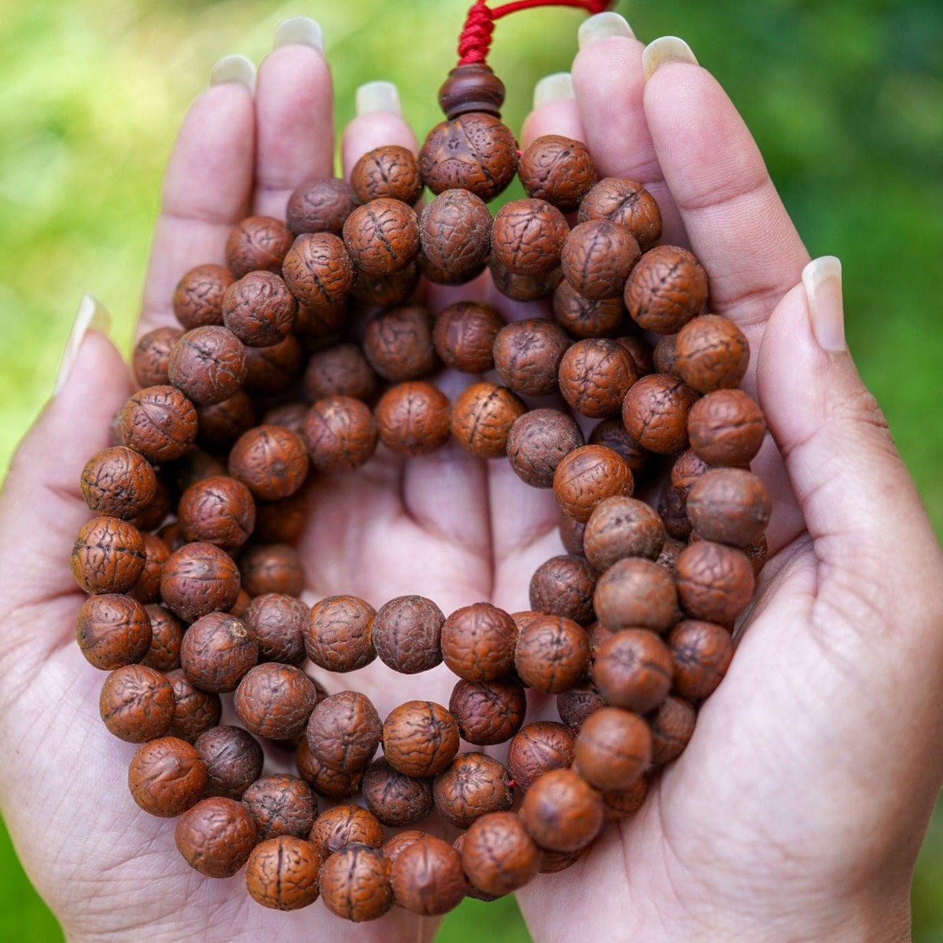 Handmade Bodhi seed mala from Nepal - Ordinary quality — Devshoppe