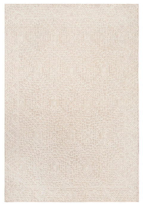 Ines Ivory & Grey Flatweave Indoor Outdoor Rug