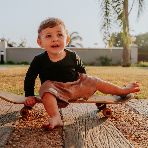 Baby Muslin Harem Shorts