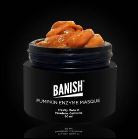 Banish pumpkin enzyme masque