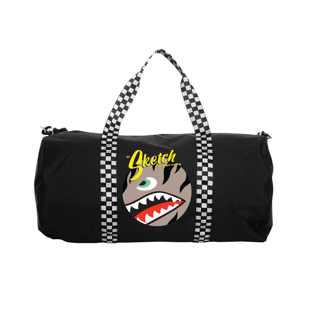 sprayground shark duffle bag