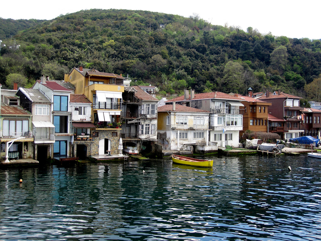 Photo of Anadolu Kavagi fishing village in Turkey.