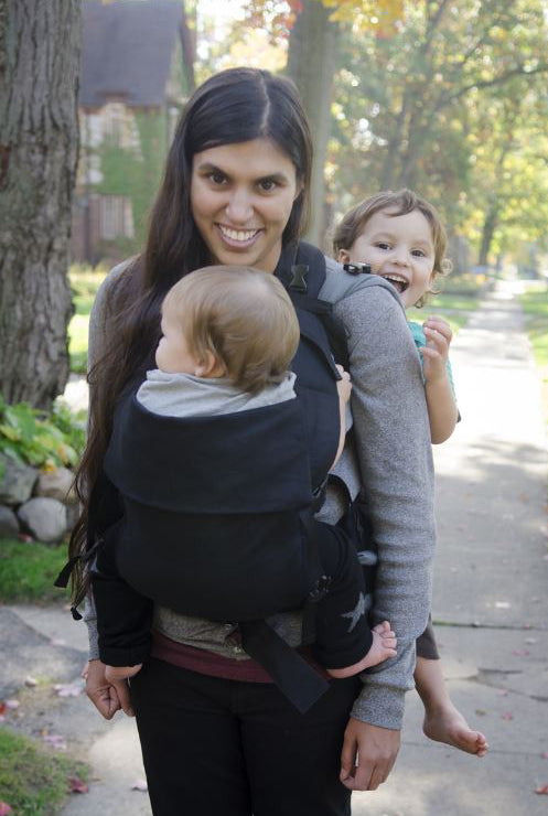 Action Made in USA Baby Carrier - Solid Black