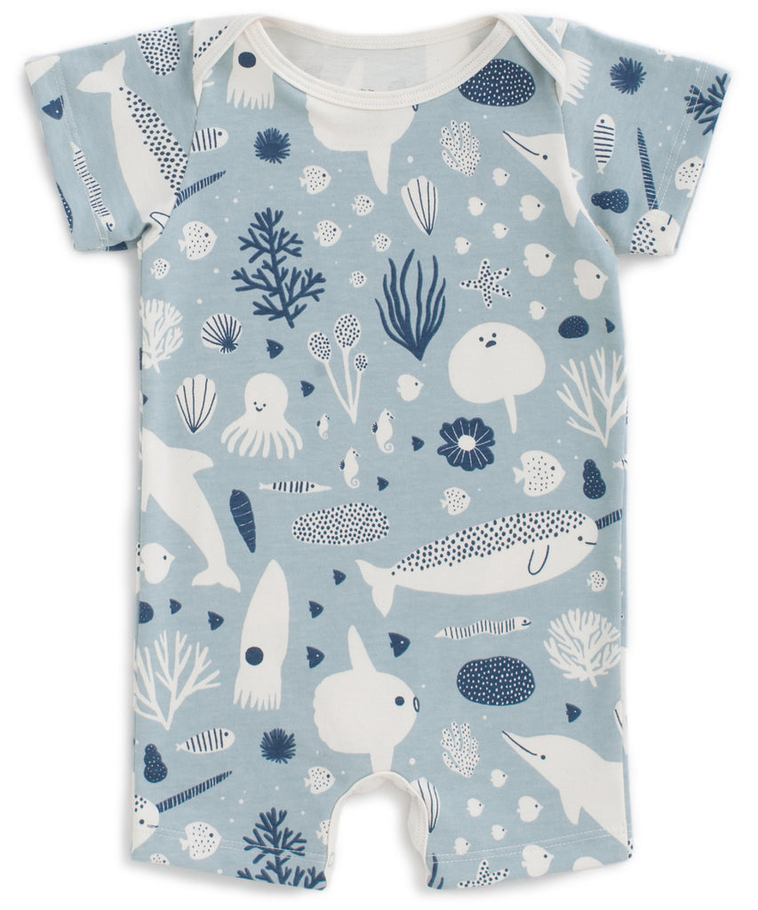 Organic Baby Rompers ~ Joyfully Made in the USA – Two Crows for Joy