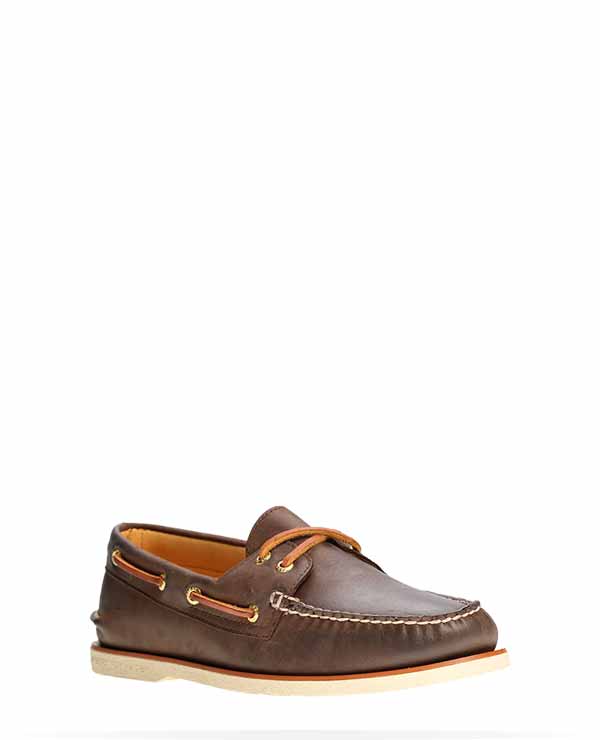 men's authentic original leather boat shoe