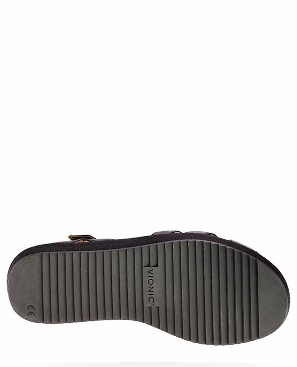 vionic violet platform sandal