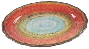 Coral Bliss Oval Platter - Pink Julep Boutique