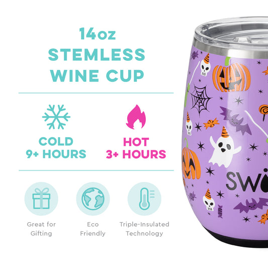 Swig : Santa Baby Stemless Wine Cup (12oz)Default Title in 2023