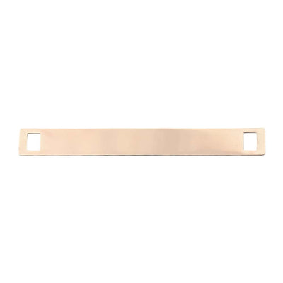 Shiny Gold Smooth Surface Plain Metal Plate for Dresses