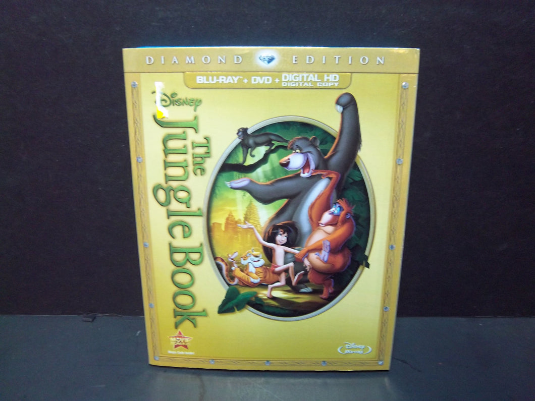 The Jungle Book - Authentic Disney Blu-ray + DVD 2-Disc Set