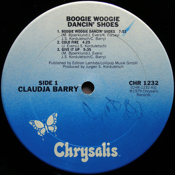 Buy Claudja Barry : Boogie Woogie Dancin' Shoes (LP, Album, San) Online for  a great price – Media Mania of Stockbridge