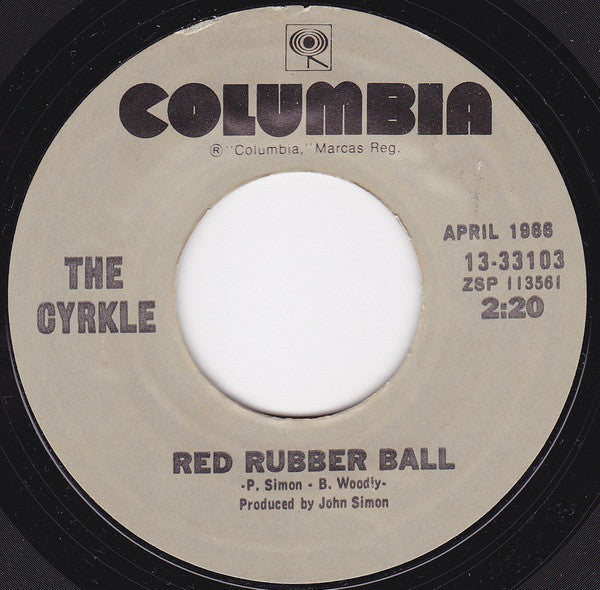 Buy The Cyrkle : Red Rubber Ball (7", RE) Online for a great price – Media  Mania of Stockbridge