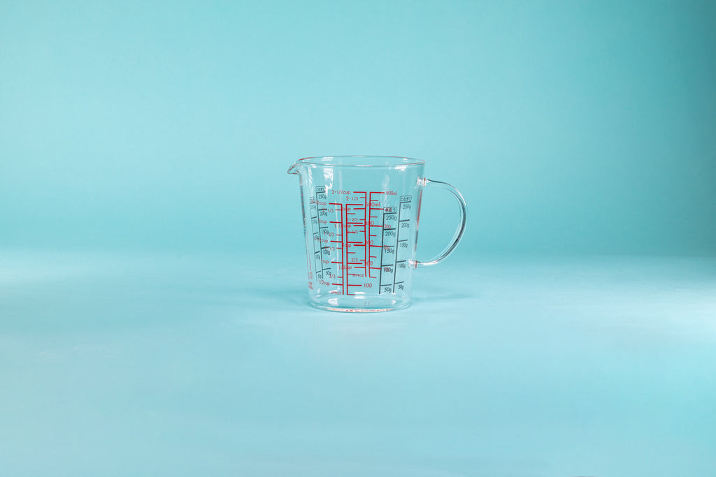 Glass Measuring Cup With Pour Spout – Terra Powders