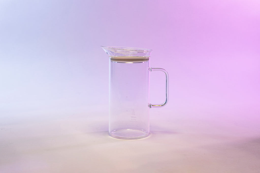 Hario 'ChaCha Kyusu Maru' Teapot Heatproof Glass Teapot 700 mL, Glass