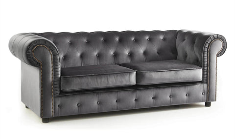 Marlborough Sofa in dark grey