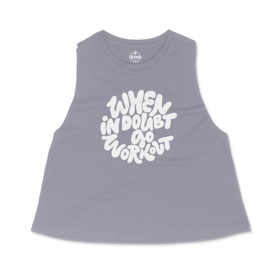 Camiseta corta crop-top para Crossfit Algodón – Cocowod
