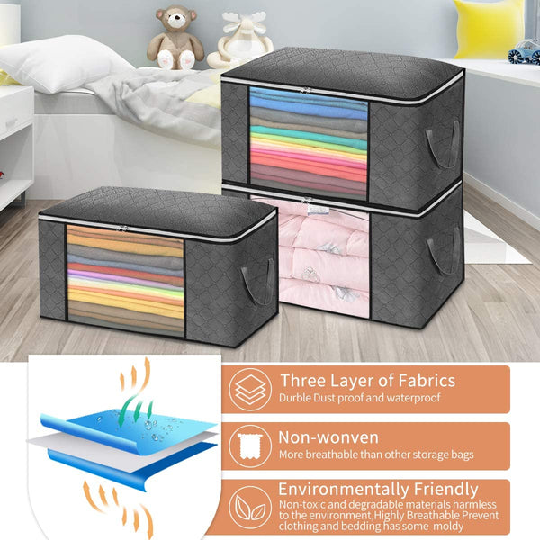 BlushBees® Collapsible Oxford Fabric Storage Boxes for Clothes