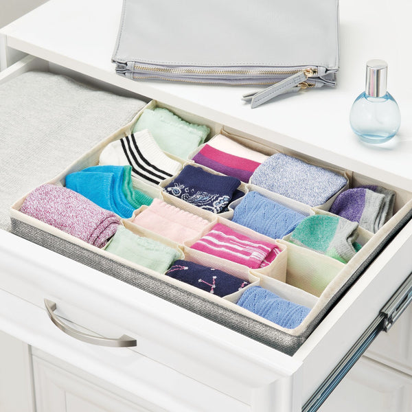 BlushBees® Soft Fabric Dresser Drawer/Closet Storage Organizer, 2