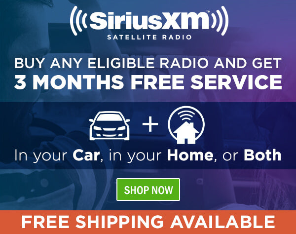 3 months free Sirius XM service