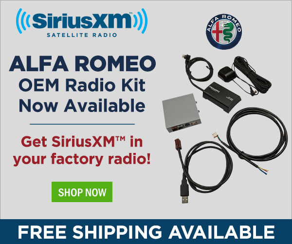 Alfa Romeo OEM factory radio kit