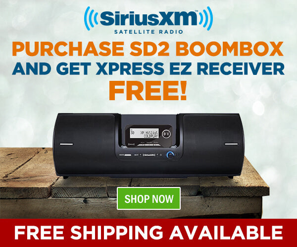 Buy SXSD2 boombox and get free Xpress EZ