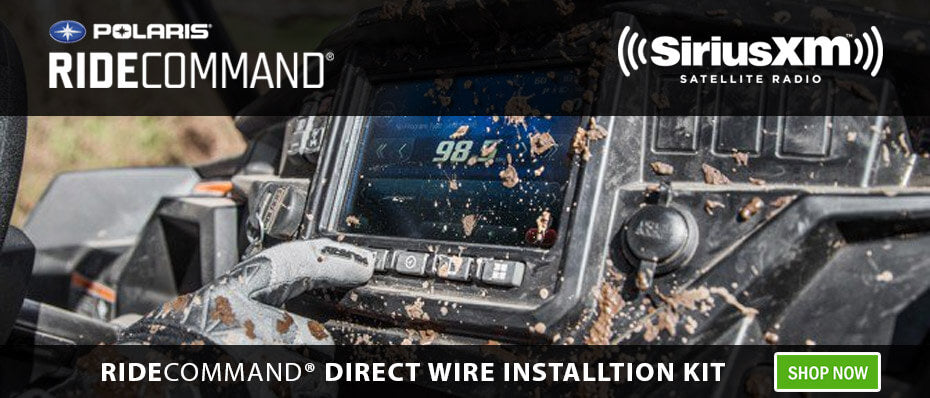 SiriusXM Radio Polaris Ride Command Installation Kit