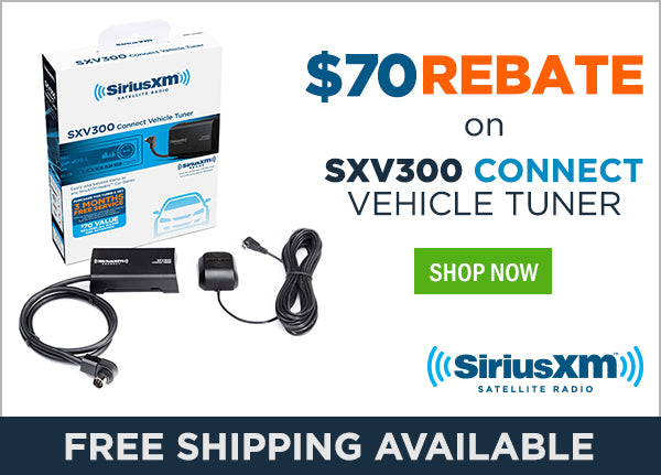 $70 Rebate on SiriusXM SXV300 Vehicle Tuner