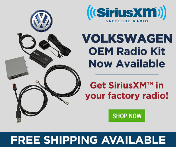 Volkswagen SiriusXM factory OEM kit